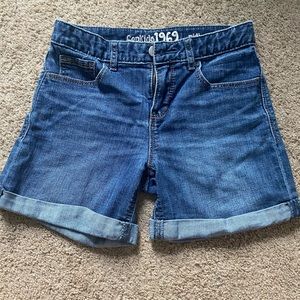 GAP kids jean shorts